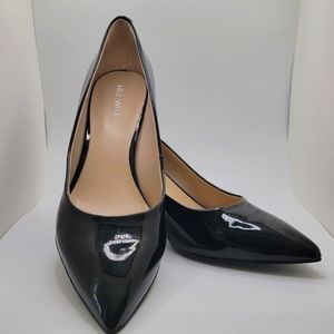 Nine West Black Patent Leather Pumps